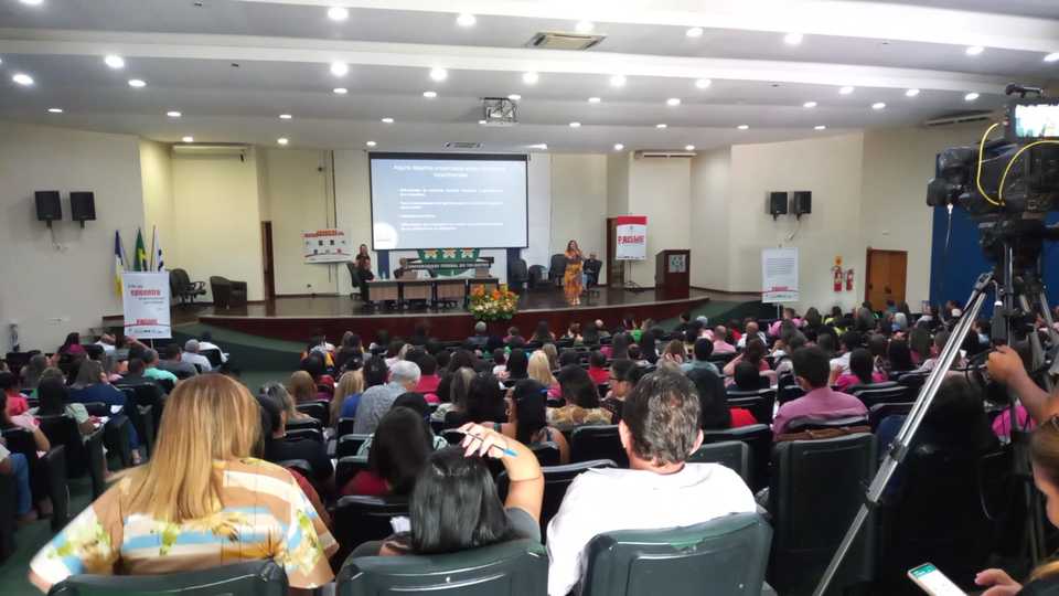 Conferência de abertura  (Foto: Arquivo Pessoal)