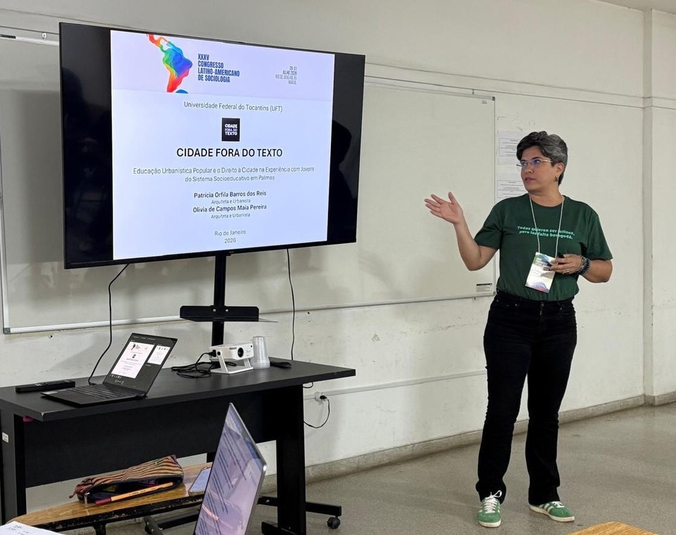 Docentes da UFT apresentam pesquisas no 35º Congresso Latino-Americano de Sociologia