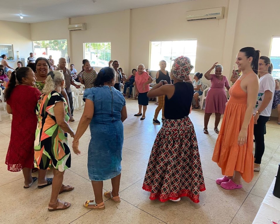 Confraternização alusiva ao Dia da Mulher, em março deste ano (Foto: Divulgação)