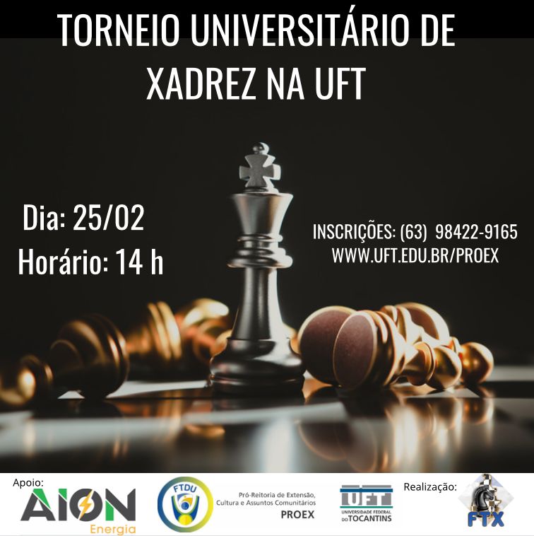 Campeonato de xadrez acontece neste sábado no Tupan Clube