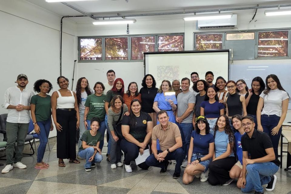 Homenagem à professora aposentada marca Aula Magna no Curso de Engenharia Ambiental