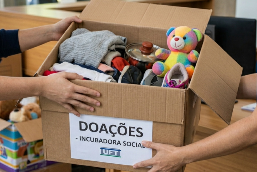 Incubadora Social promove arrecadação de roupas, calçados, brinquedos e itens para casa