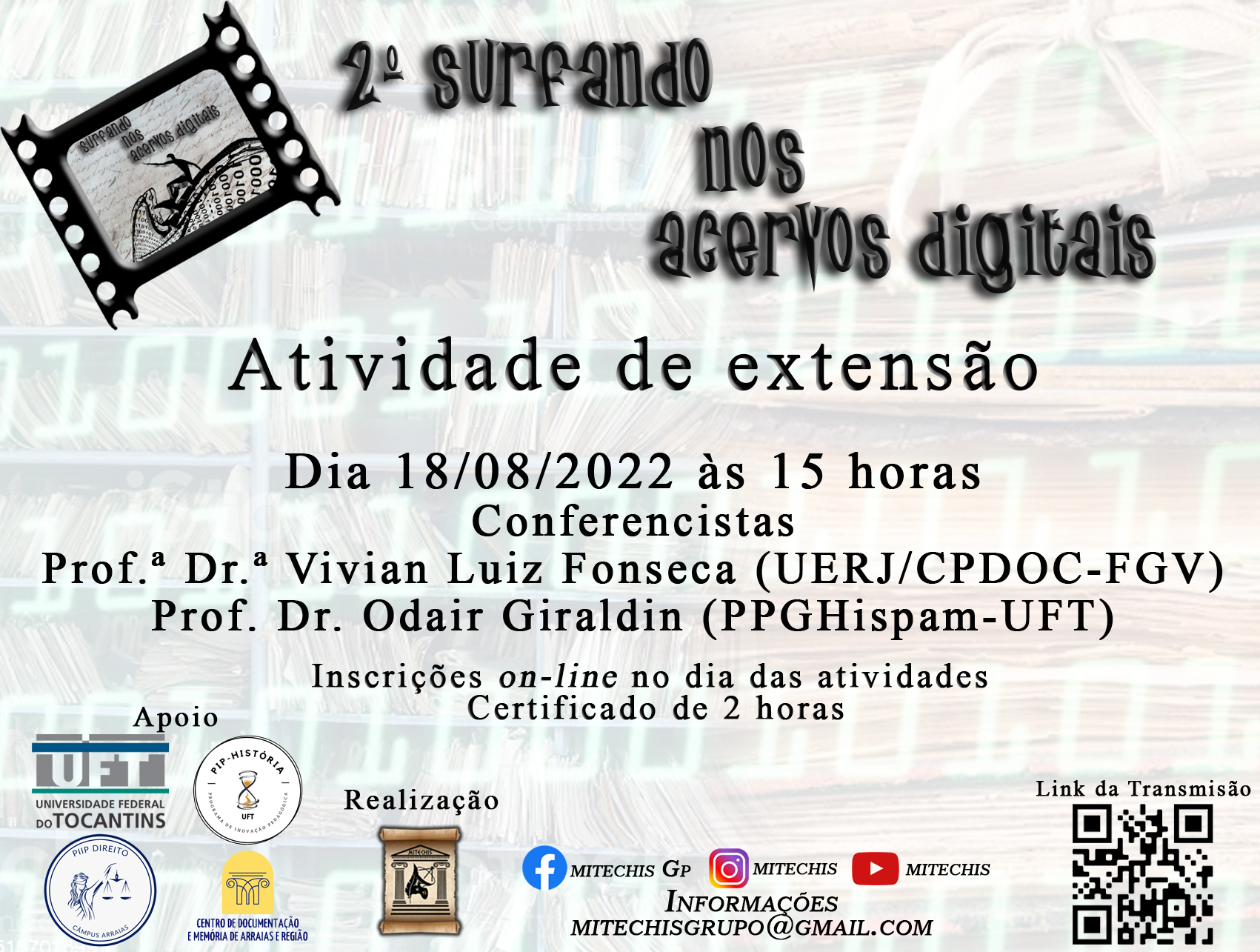 Proposta de Evento Extensão- Territórios Federais 80 anos depois