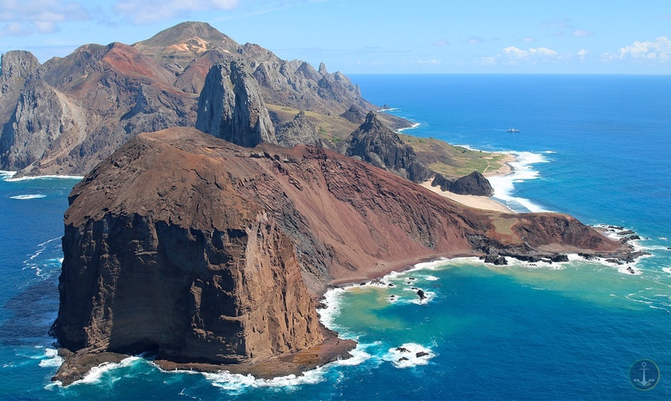 Arquipélago de Martim Vaz e Trindade (Foto: Marinha do Brasil/divulgação)